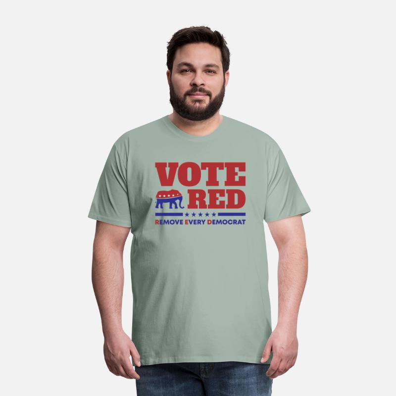 Republican Voter Vote Red Remove Democrat Gifts