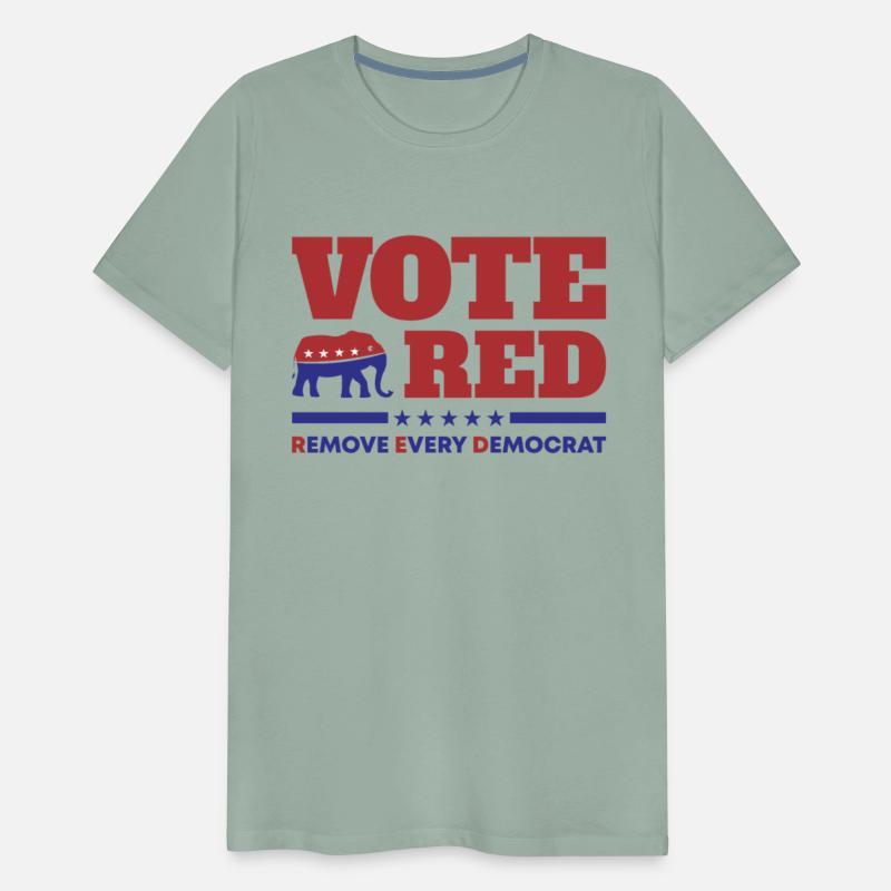 Republican Voter Vote Red Remove Democrat Gifts