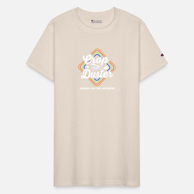 Retro Agricultural Pilot Funny Crop Duster