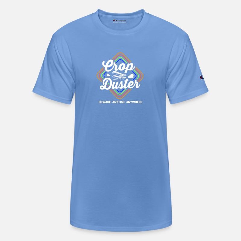 Retro Agricultural Pilot Funny Crop Duster