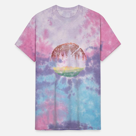 Retro Forest - Sunset Tree Profile