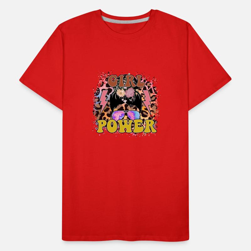 Retro Leopard Girl Power Feminist