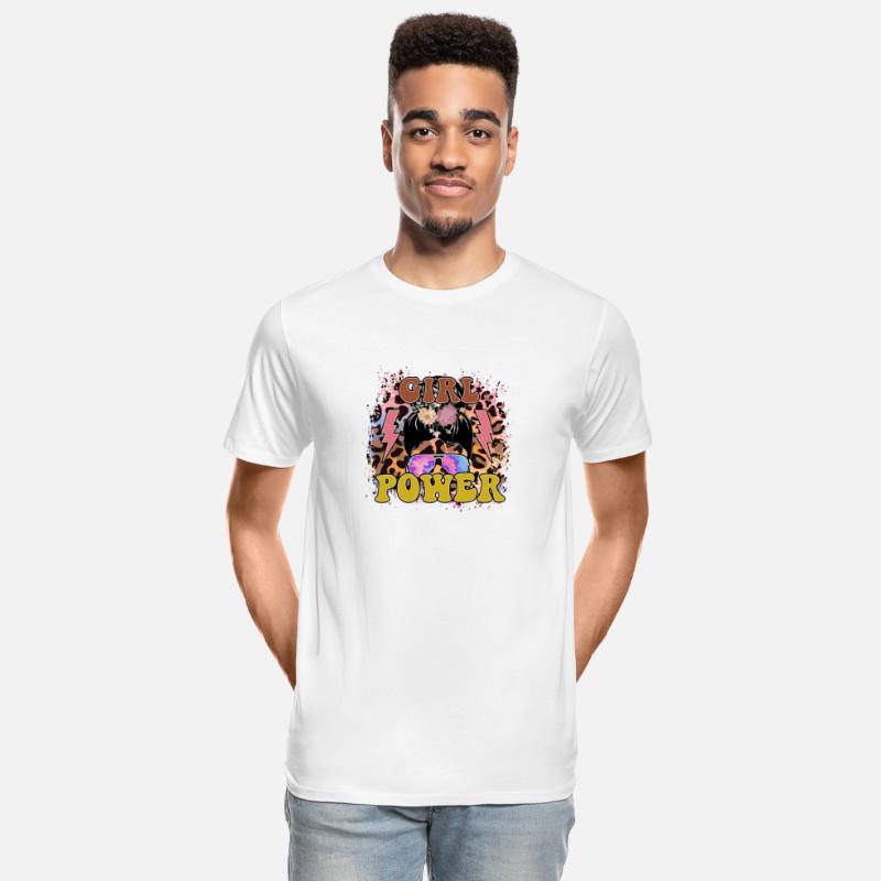 Retro Leopard Girl Power Feminist