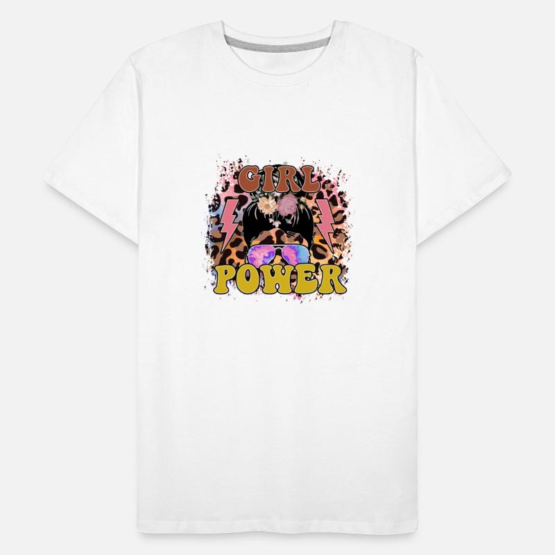 Retro Leopard Girl Power Feminist