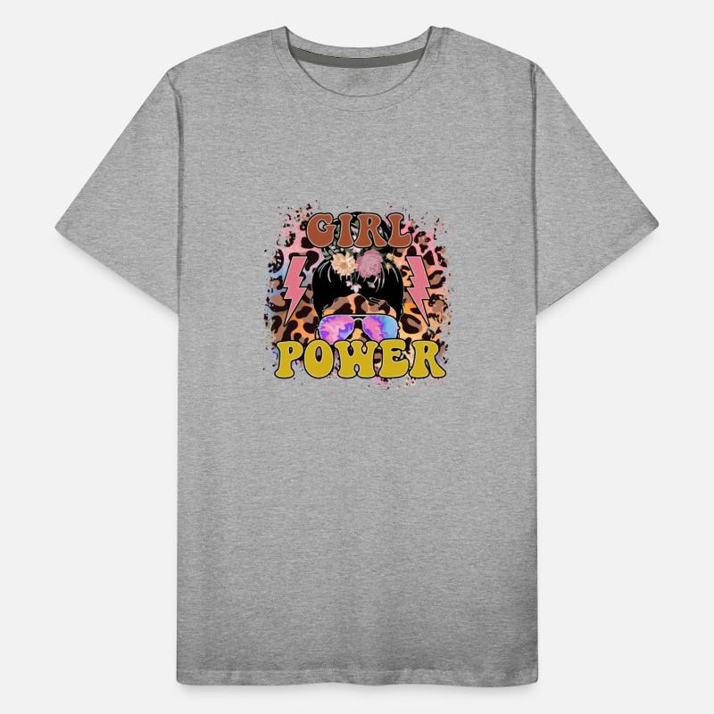 Retro Leopard Girl Power Feminist