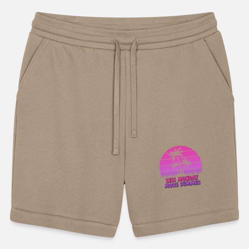 Retro sunset with palm trees and quote