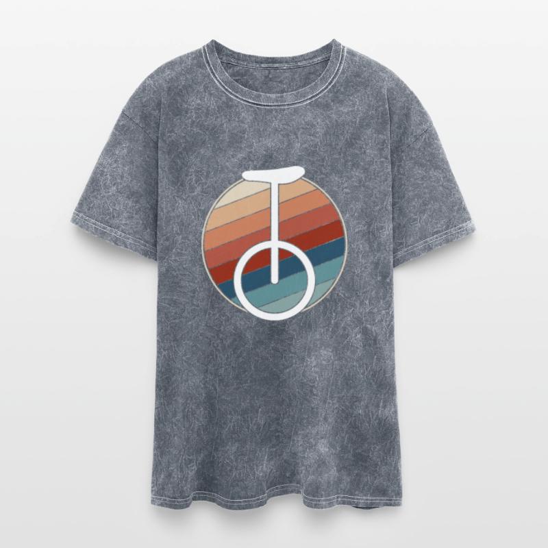 Retro Unicycle Rider