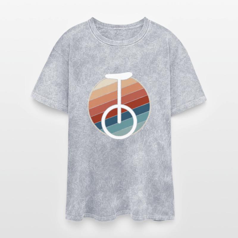 Retro Unicycle Rider