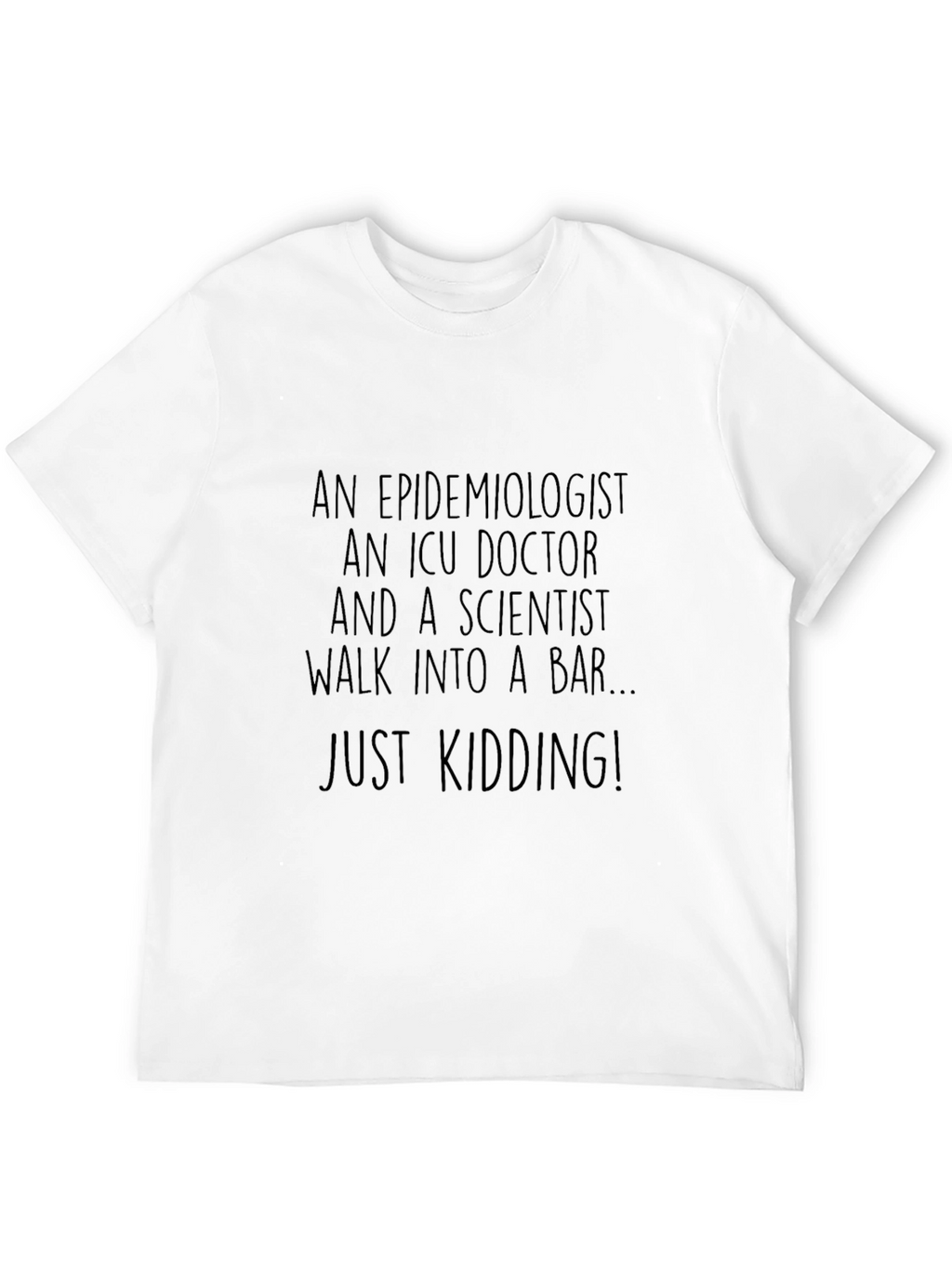 Epidemiologist Bar Joke Graphic T-Shirt