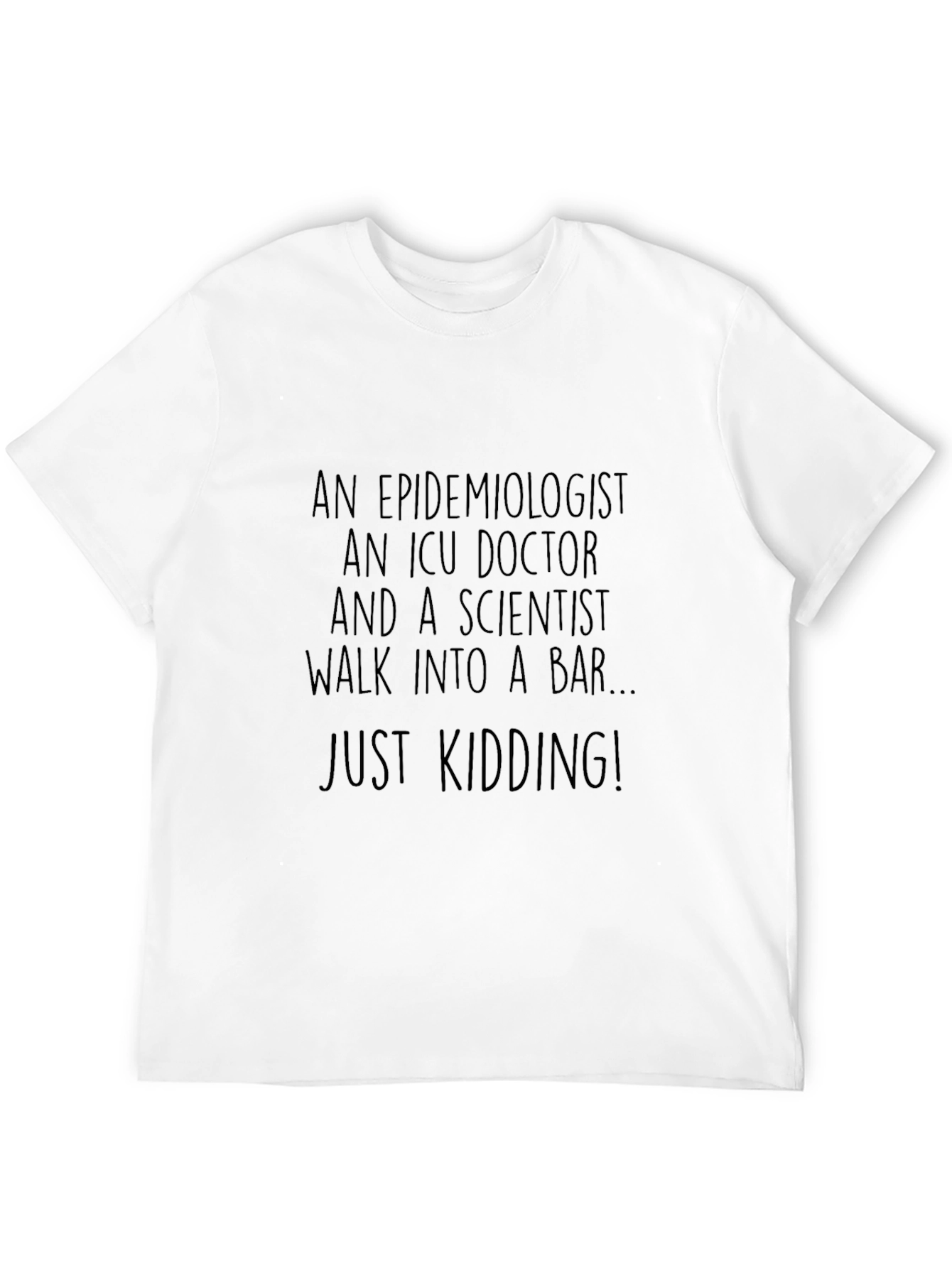 Epidemiologist Bar Joke Graphic T-Shirt