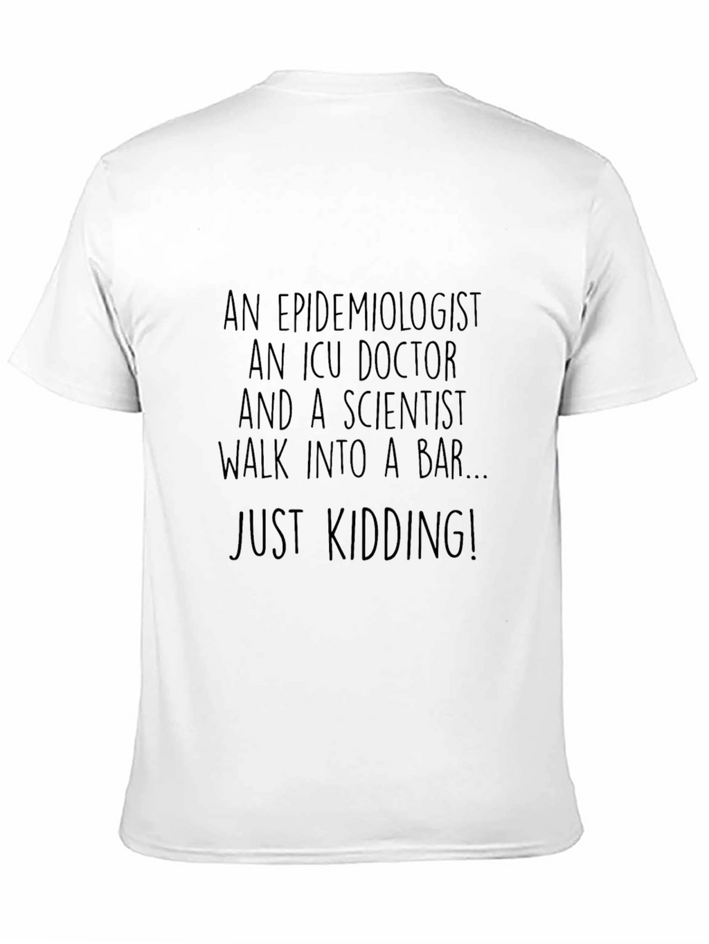 Epidemiologist Bar Joke Graphic T-Shirt