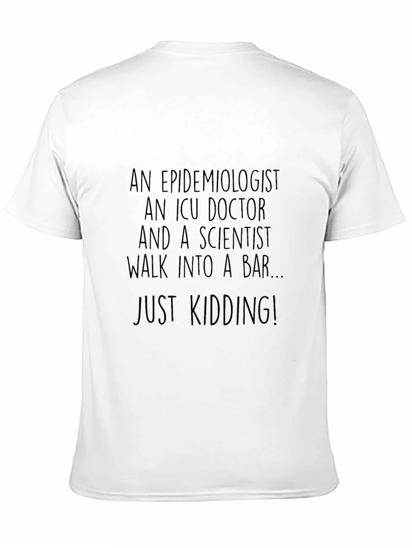 Epidemiologist Bar Joke Graphic T-Shirt