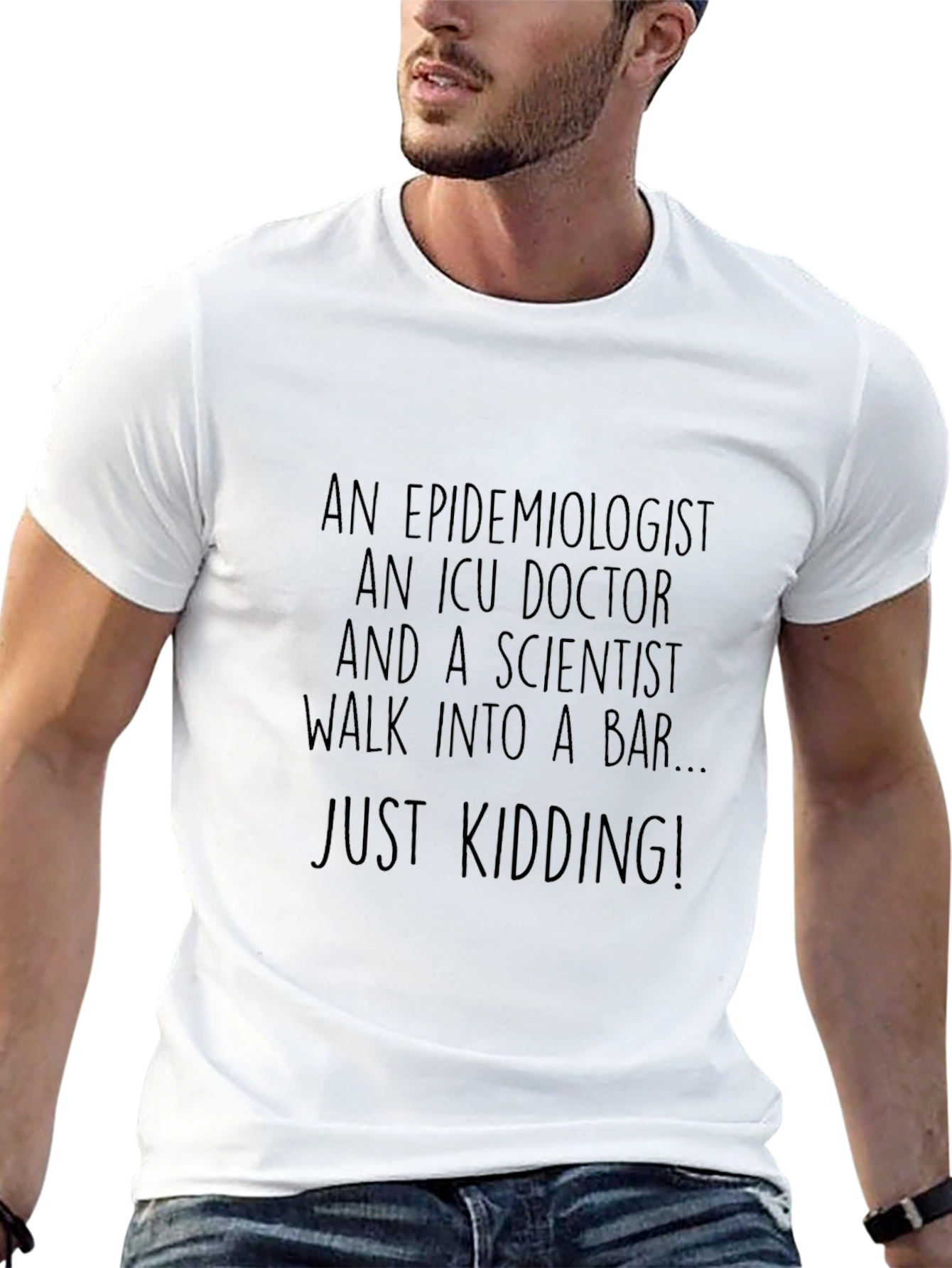 Epidemiologist Bar Joke Graphic T-Shirt