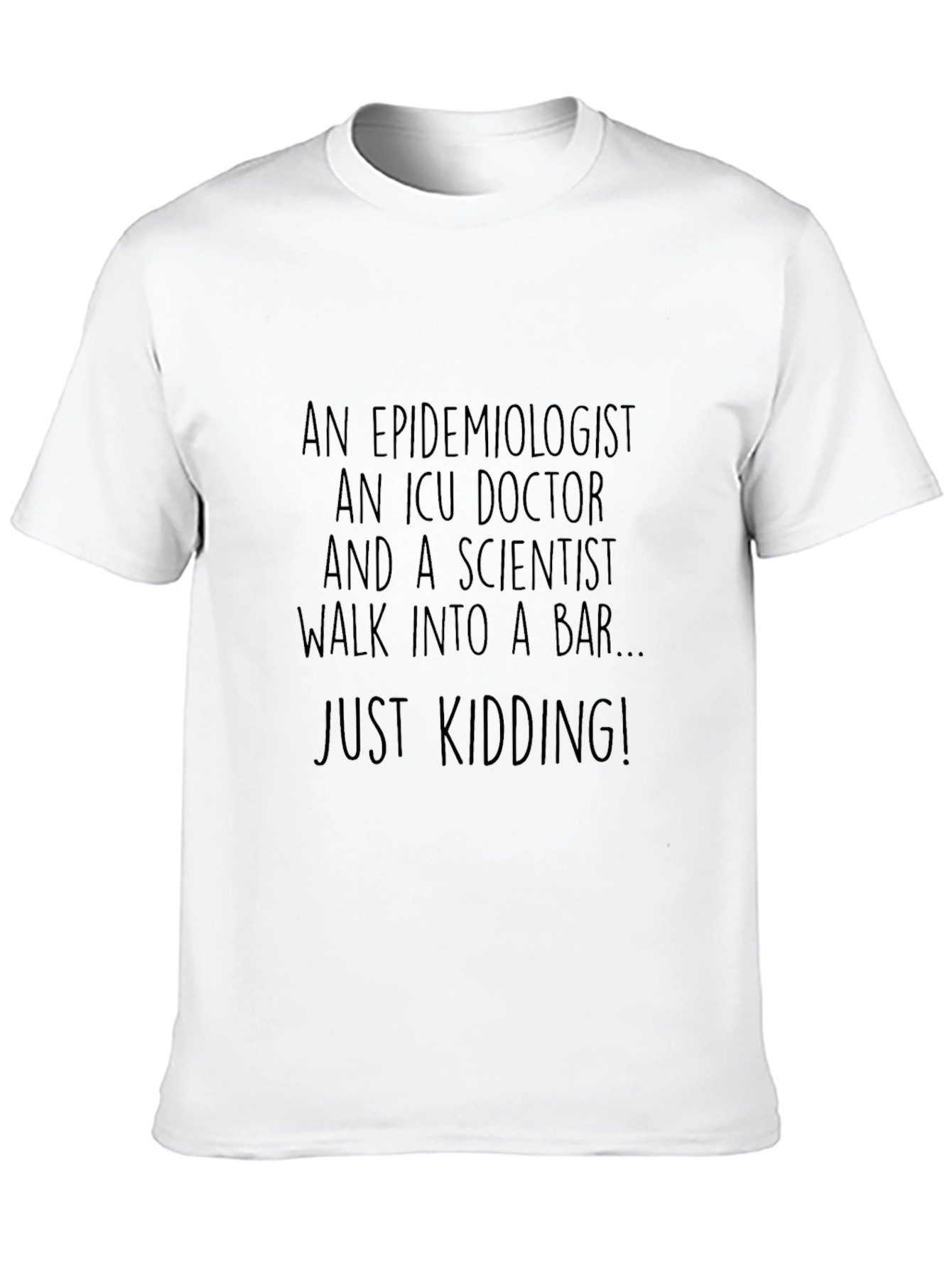 Epidemiologist Bar Joke Graphic T-Shirt
