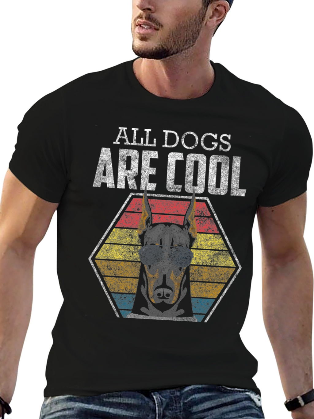 Cool Dogs Graphic T-Shirt