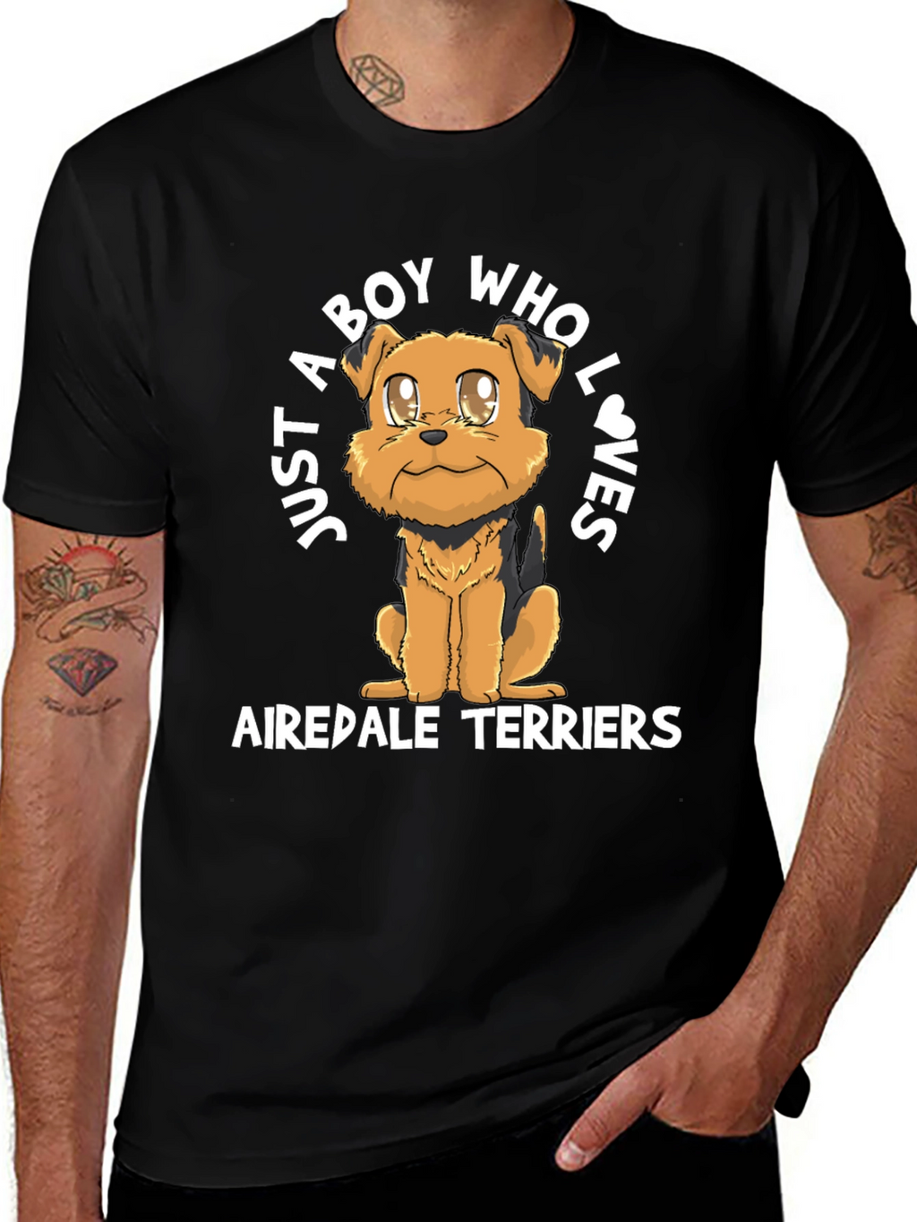 Airedale Terrier Dog Lover T-Shirt