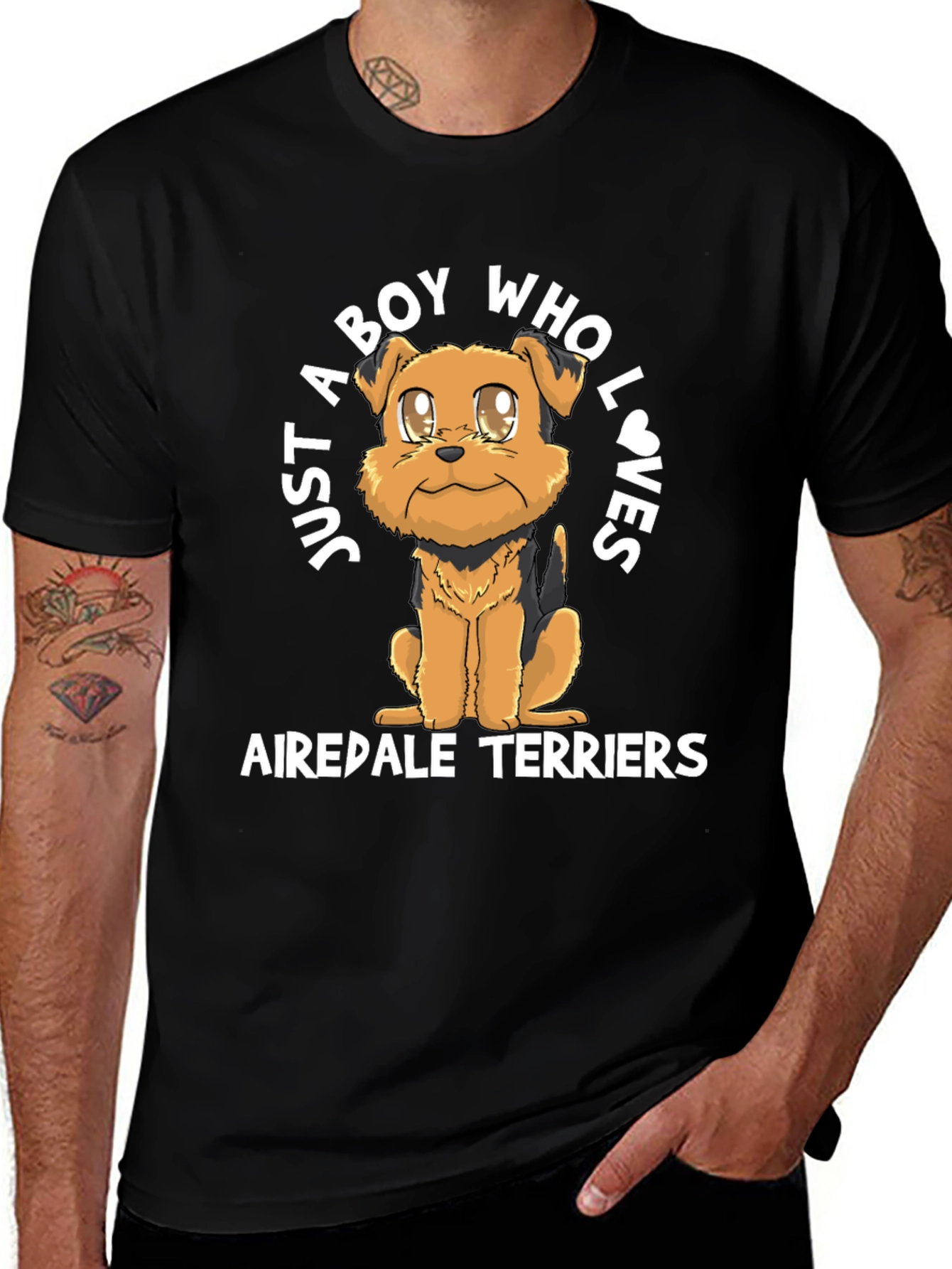 Airedale Terrier Dog Lover T-Shirt