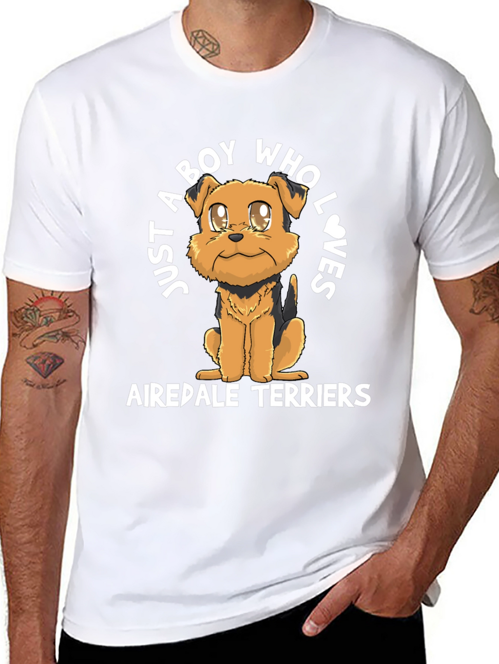 Airedale Terrier Dog Lover T-Shirt