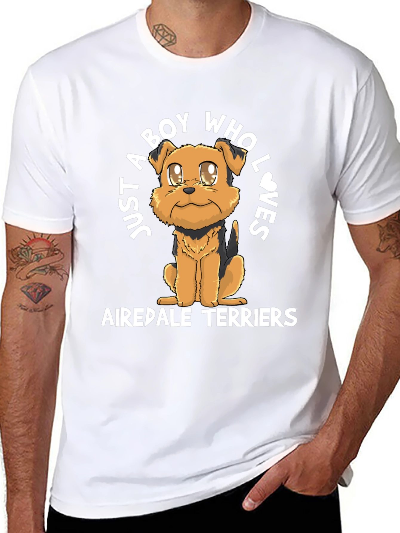 Airedale Terrier Dog Lover T-Shirt