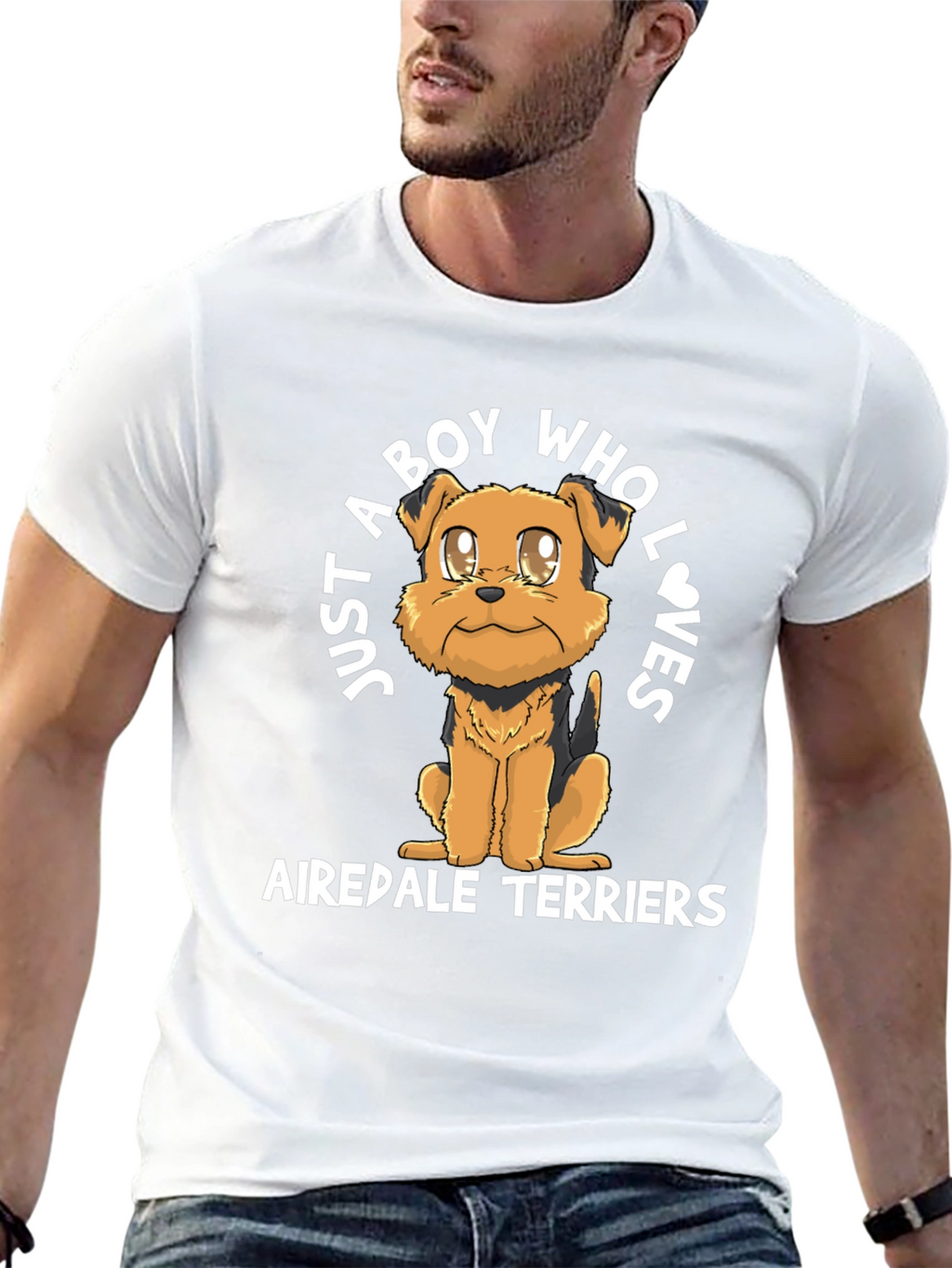 Airedale Terrier Dog Lover T-Shirt