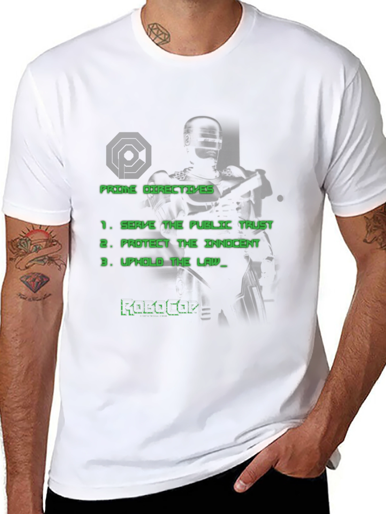 RoboCop Prime Directives Graphic T-Shirt