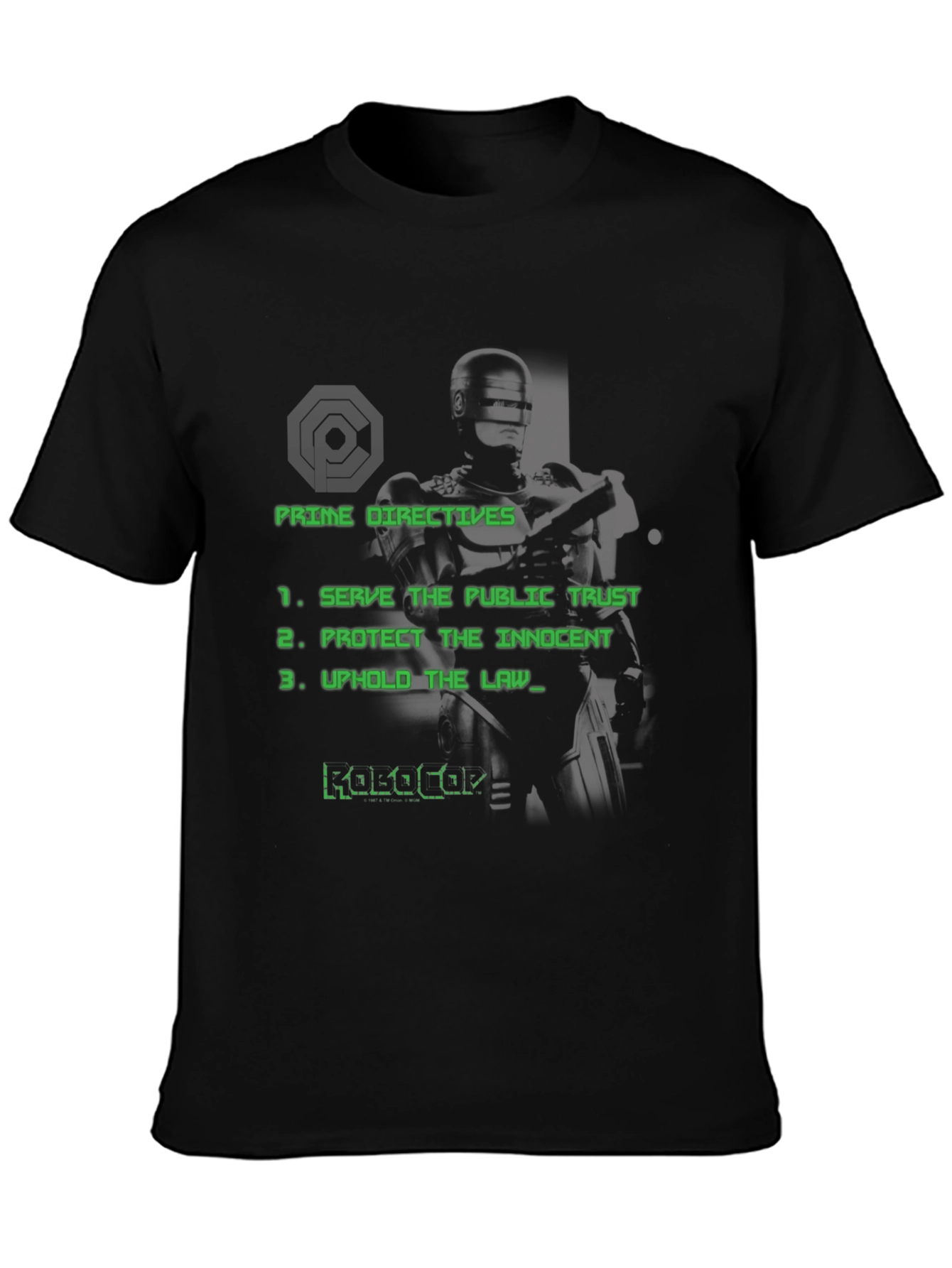 RoboCop Prime Directives Graphic T-Shirt