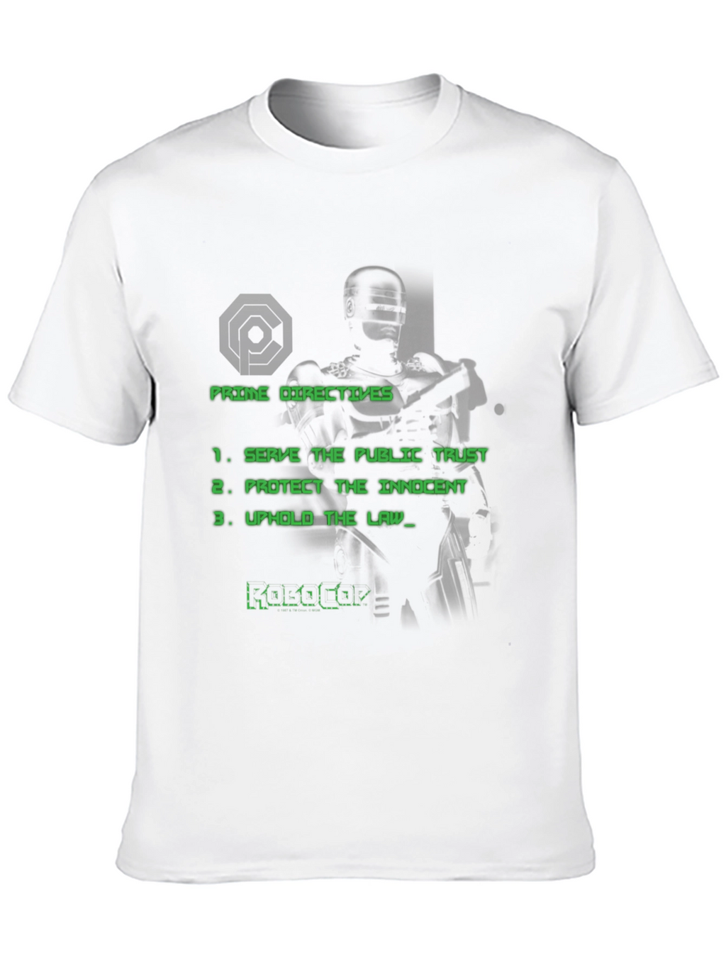 RoboCop Prime Directives Graphic T-Shirt