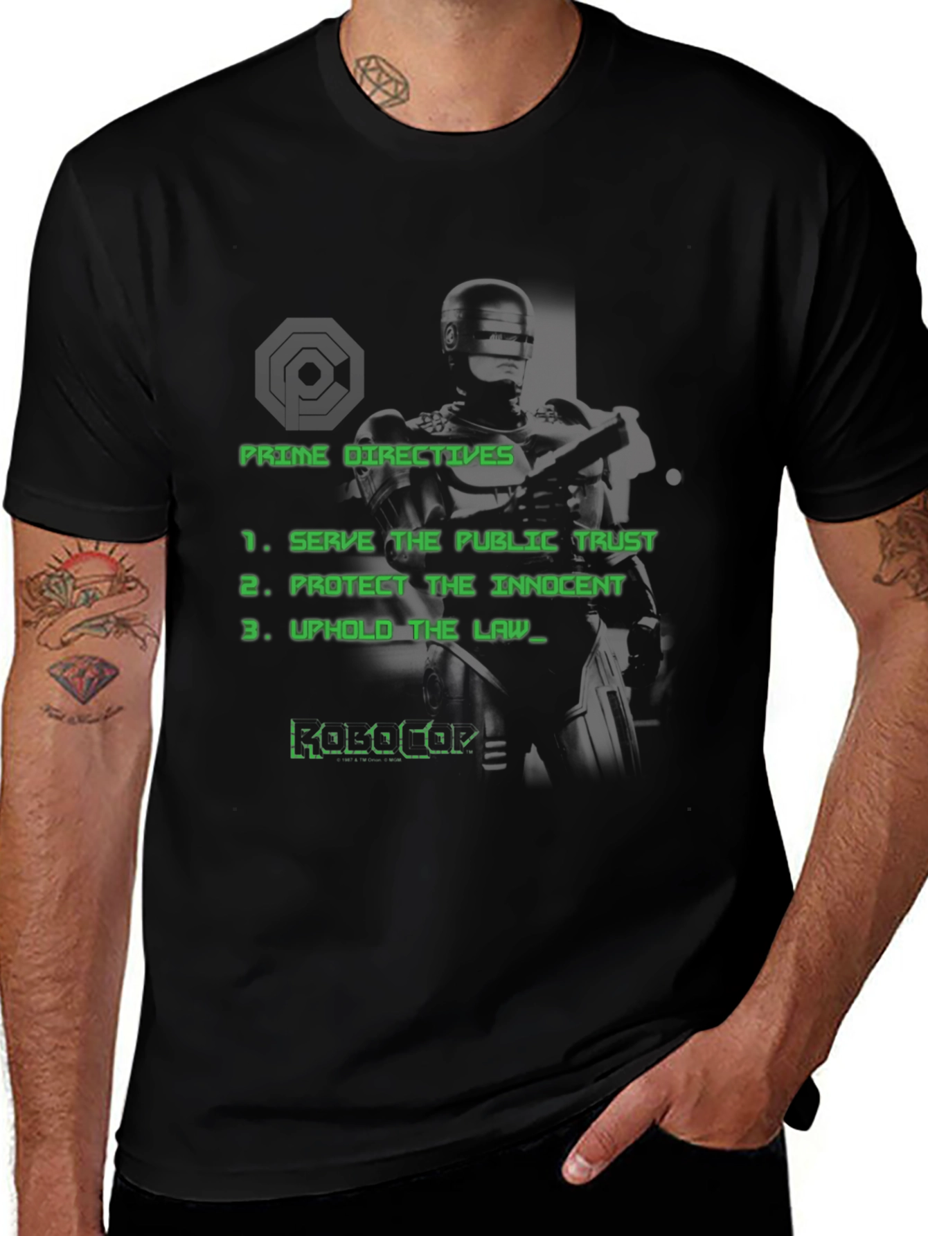 RoboCop Prime Directives Graphic T-Shirt