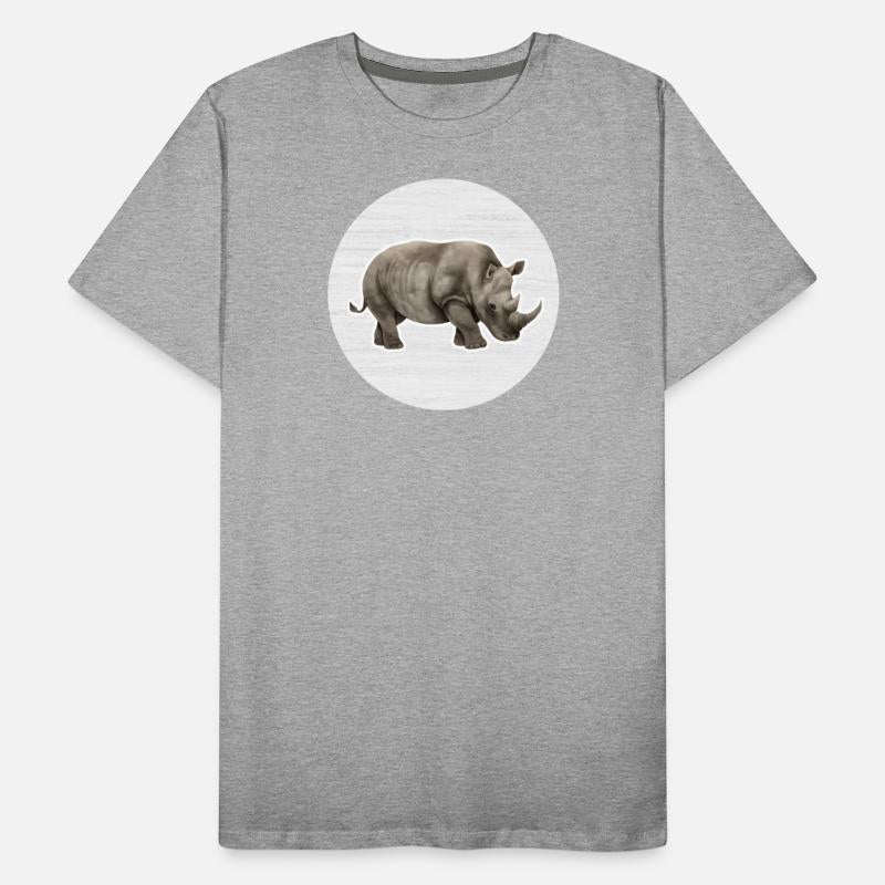 Rhinoceros watercolor Drawing