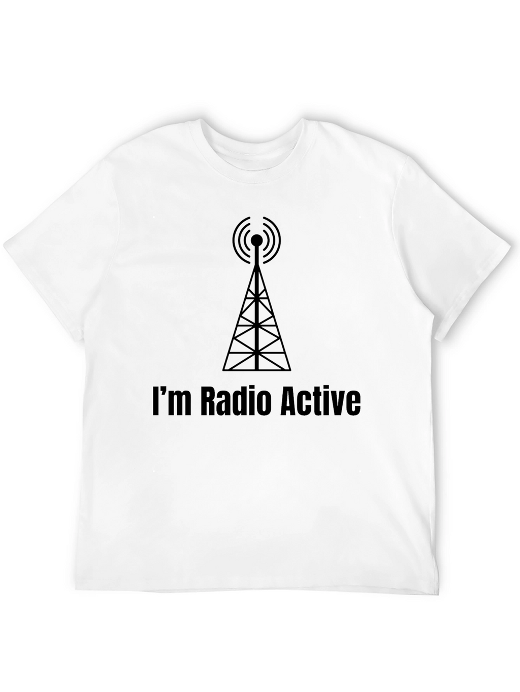 Im Radio Active Black T-Shirt