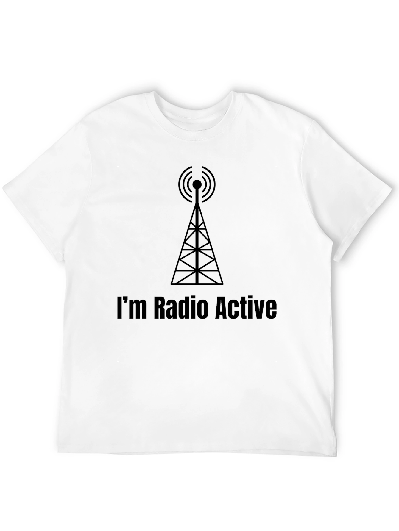 Im Radio Active Black T-Shirt