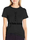 Im Radio Active Black T-Shirt