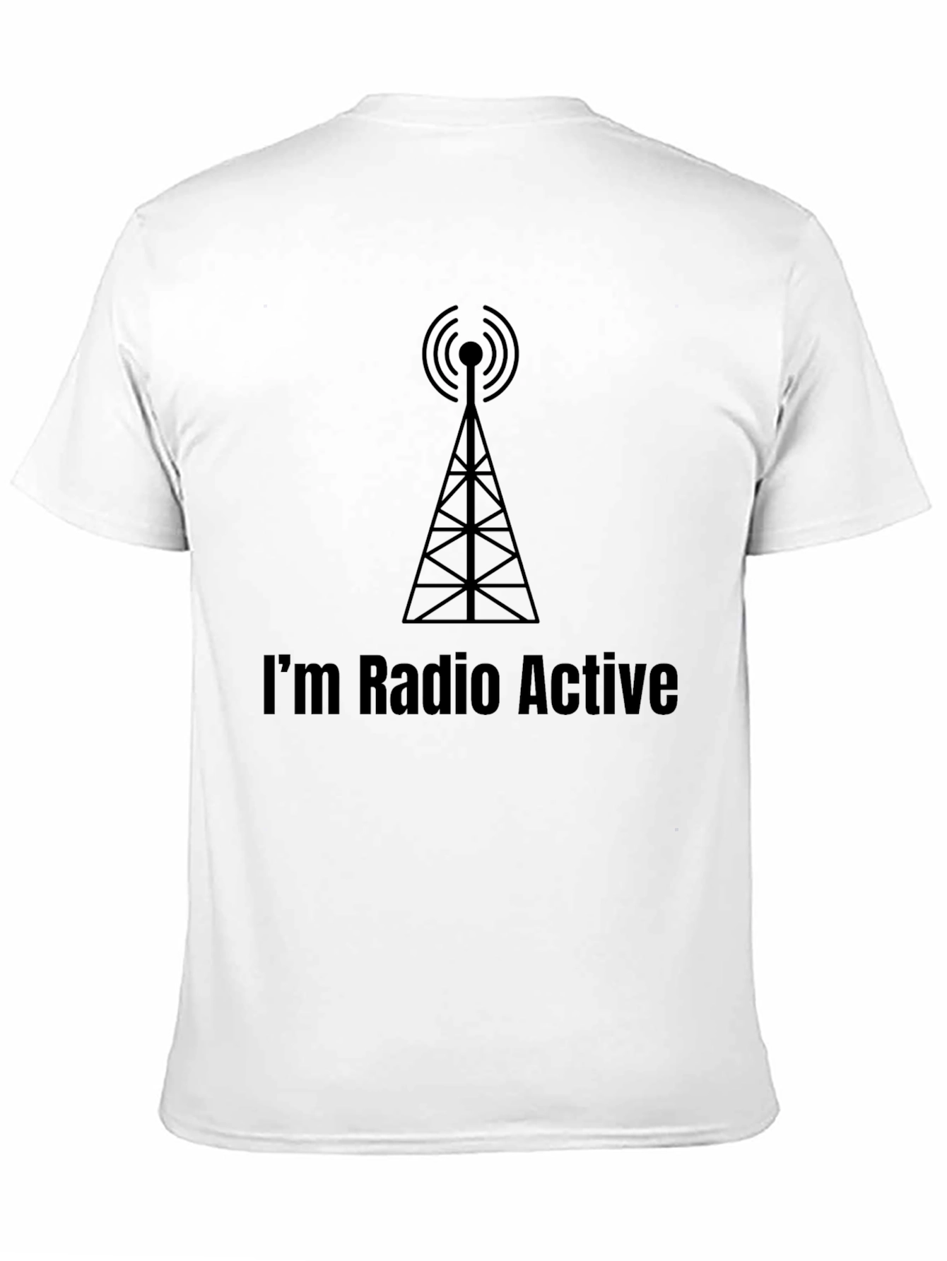 Im Radio Active Black T-Shirt
