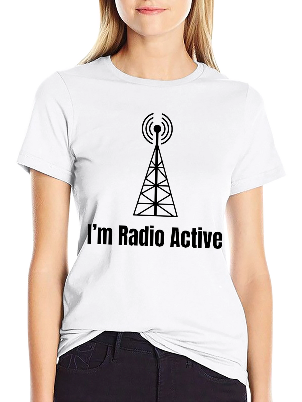 Im Radio Active Black T-Shirt