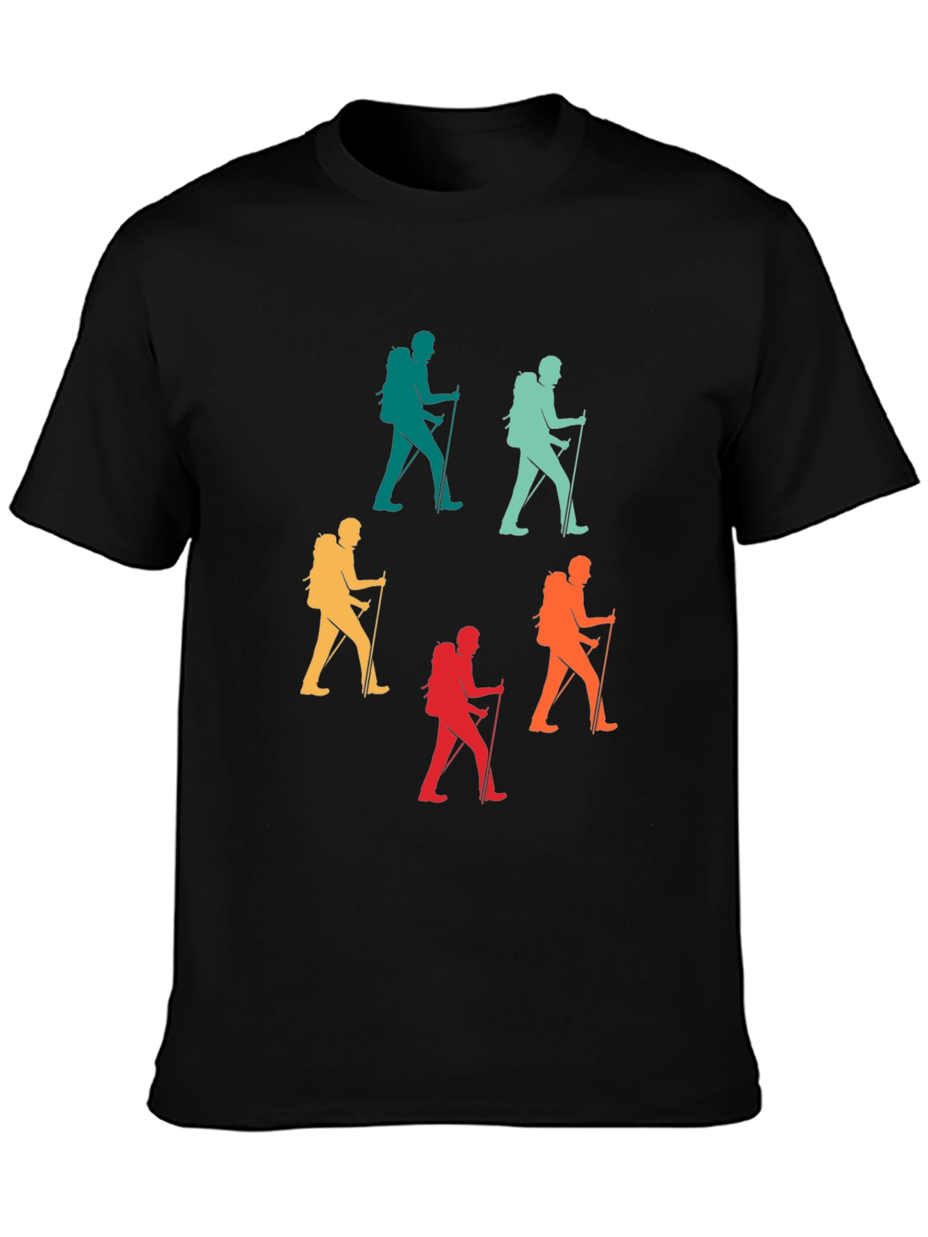 Hiking Retro Graphic Tee - Adventure Ready