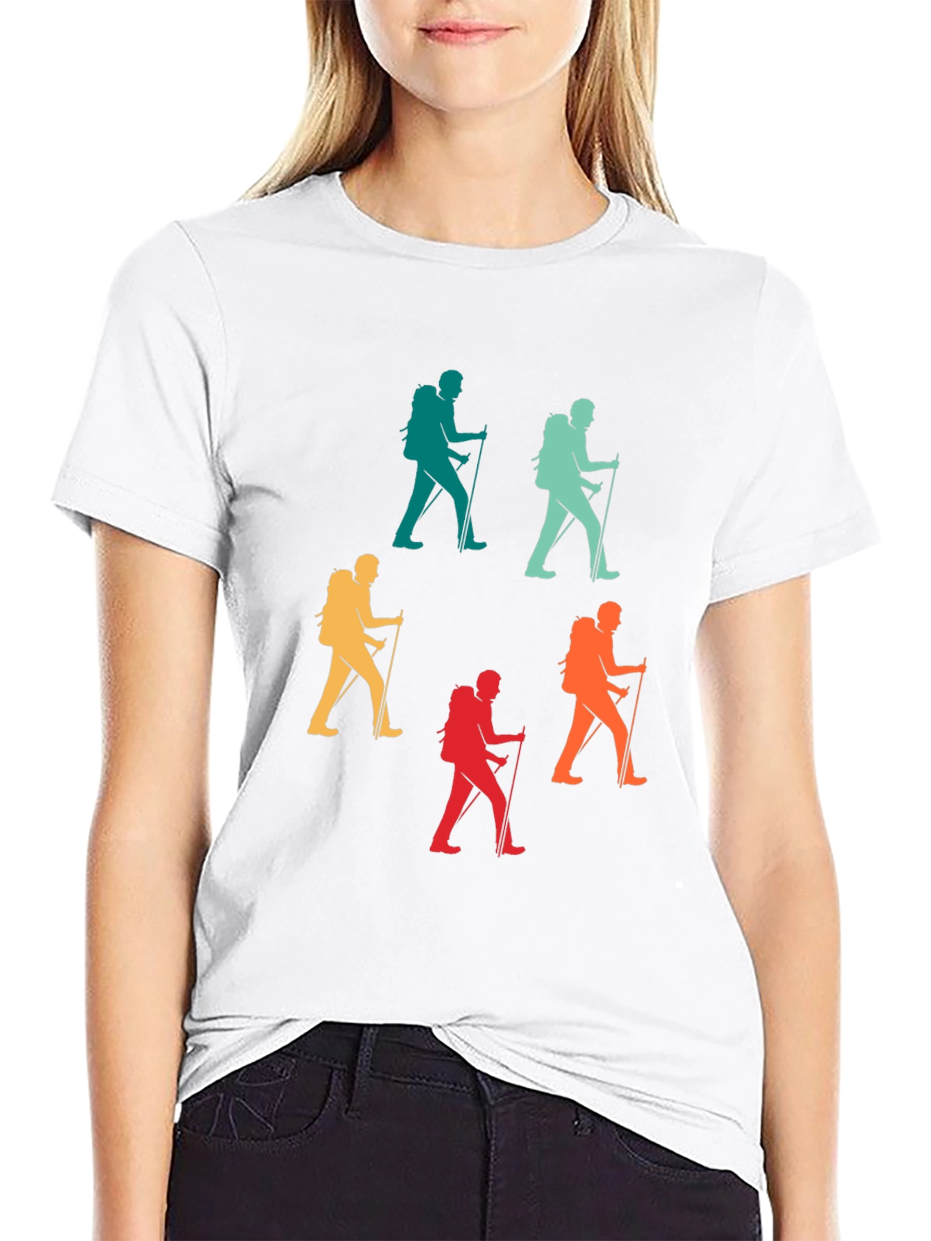Hiking Retro Graphic Tee - Adventure Ready