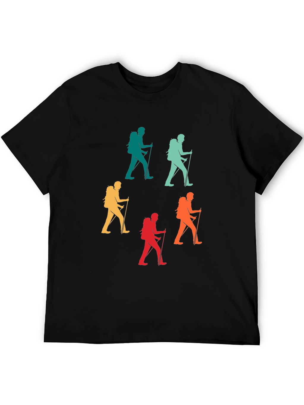 Hiking Retro Graphic Tee - Adventure Ready