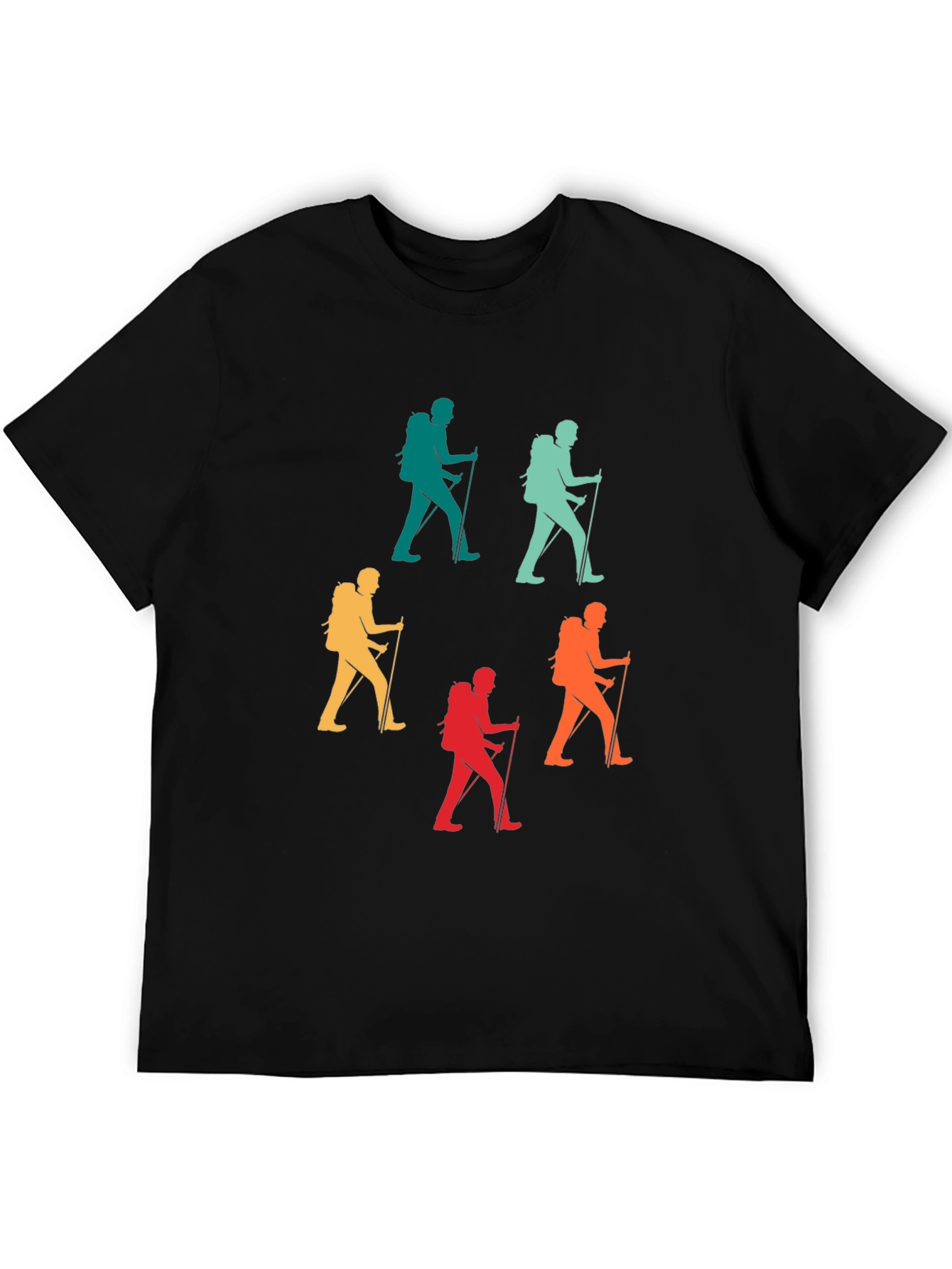 Hiking Retro Graphic Tee - Adventure Ready