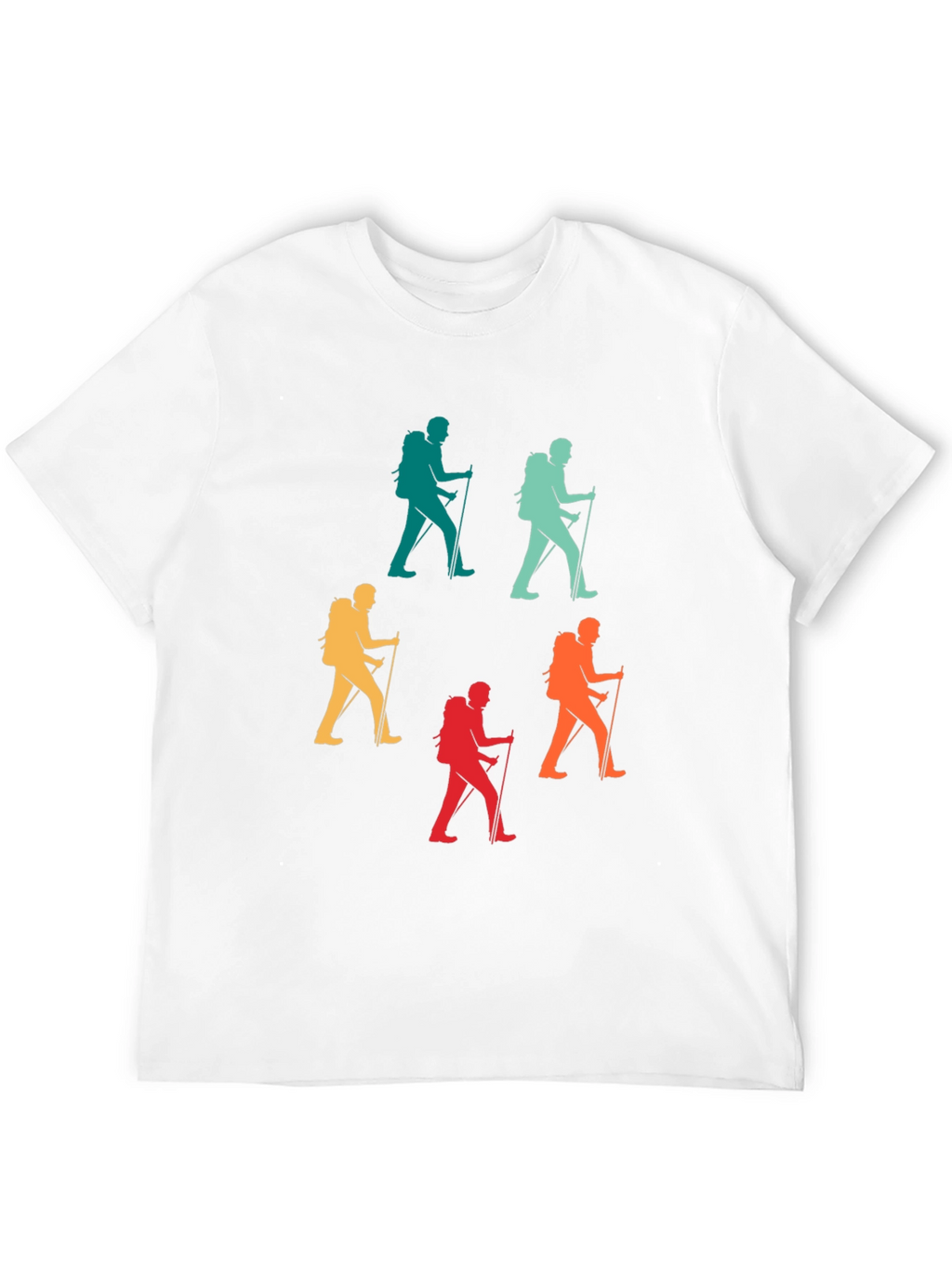 Hiking Retro Graphic Tee - Adventure Ready