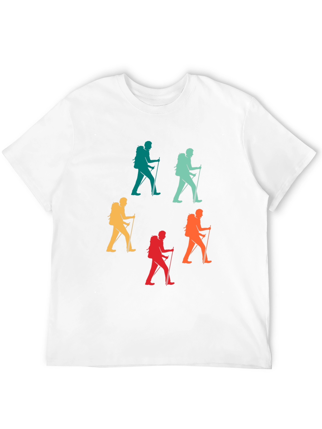 Hiking Retro Graphic Tee - Adventure Ready