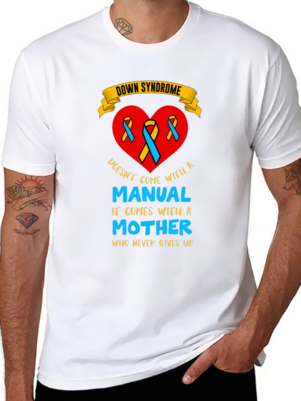 Down Syndrome Awareness T-Shirt - Mothers Love