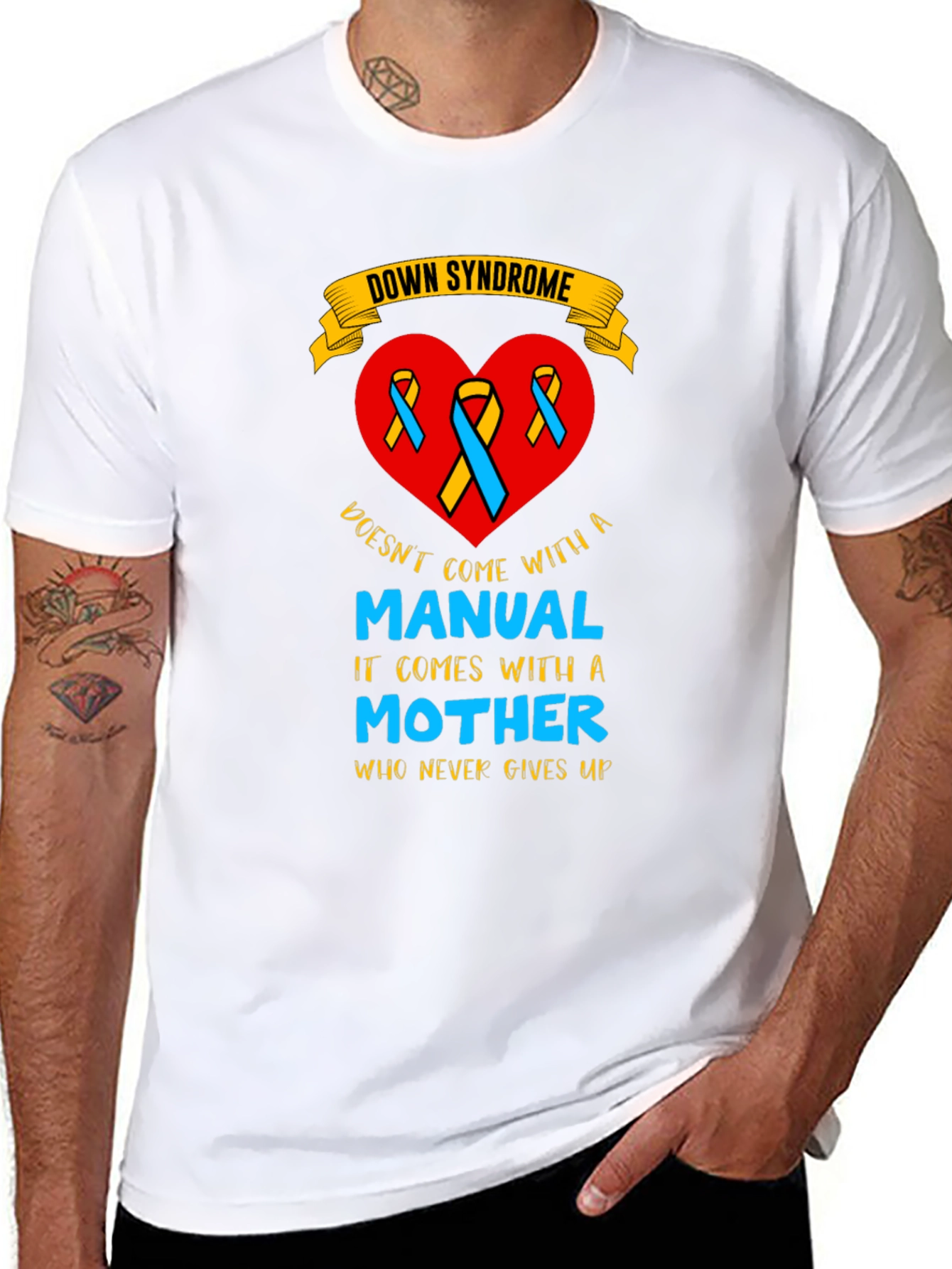 Down Syndrome Awareness T-Shirt - Mothers Love