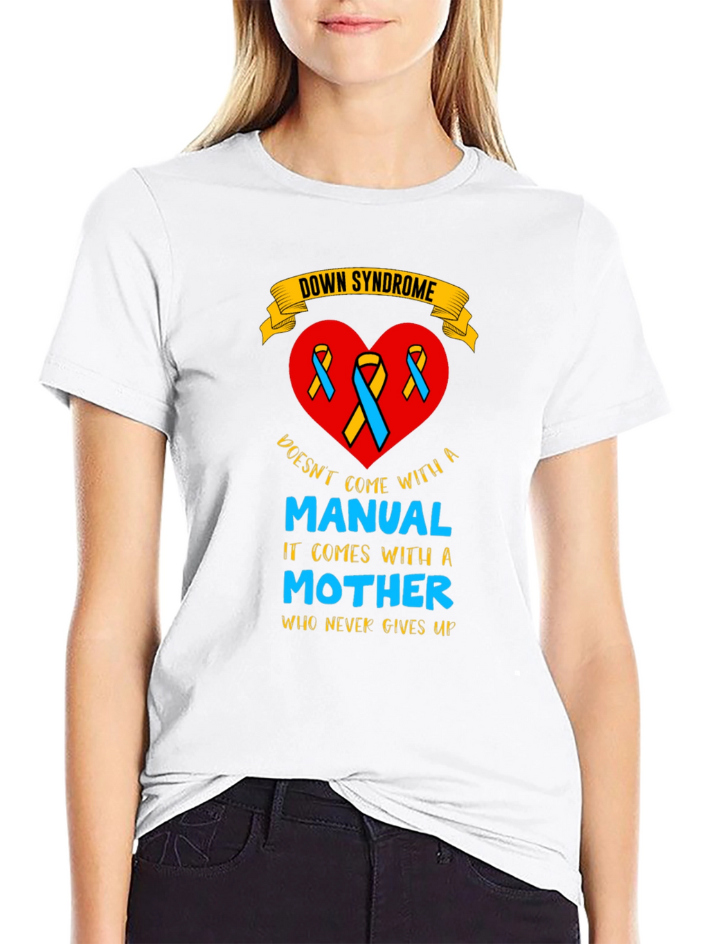 Down Syndrome Awareness T-Shirt - Mothers Love