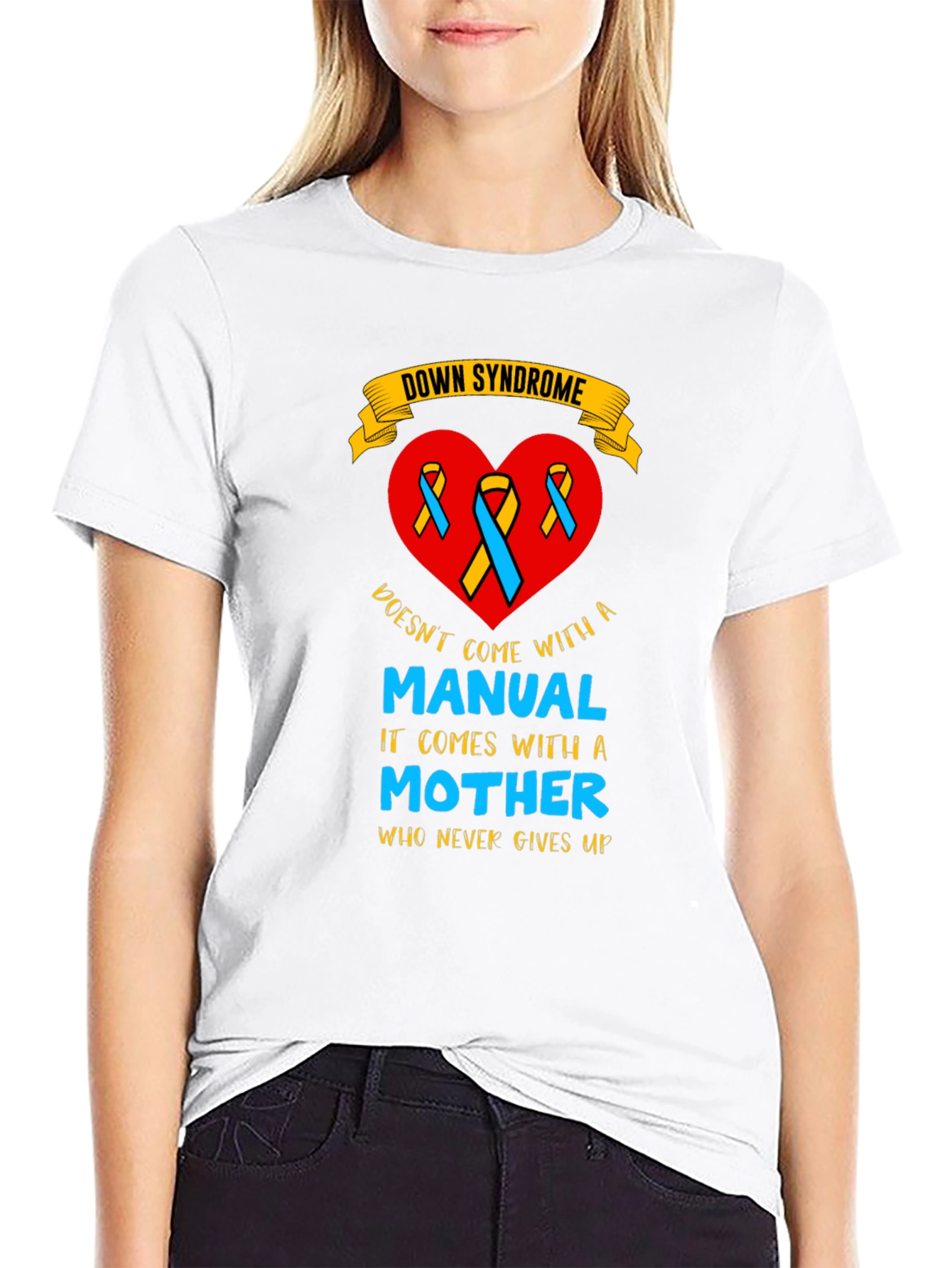 Down Syndrome Awareness T-Shirt - Mothers Love