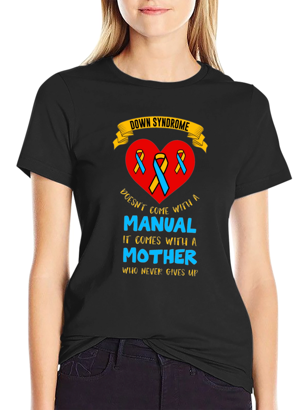 Down Syndrome Awareness T-Shirt - Mothers Love