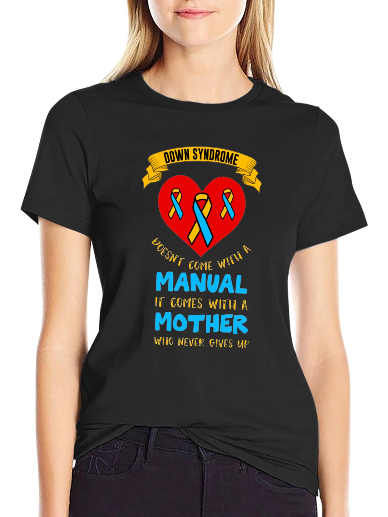 Down Syndrome Awareness T-Shirt - Mothers Love