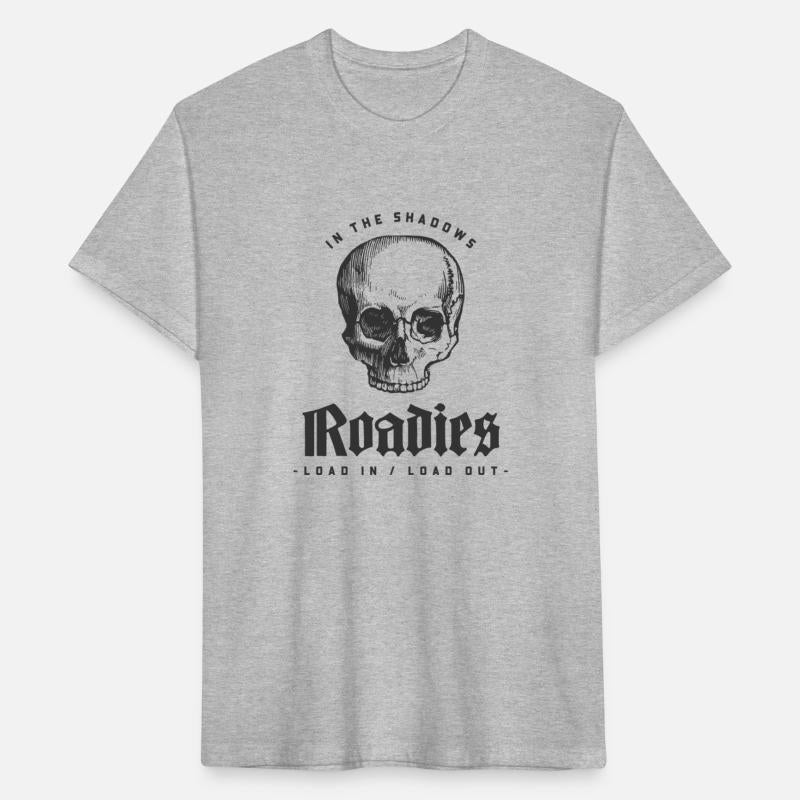 roadies skull plain charcoal