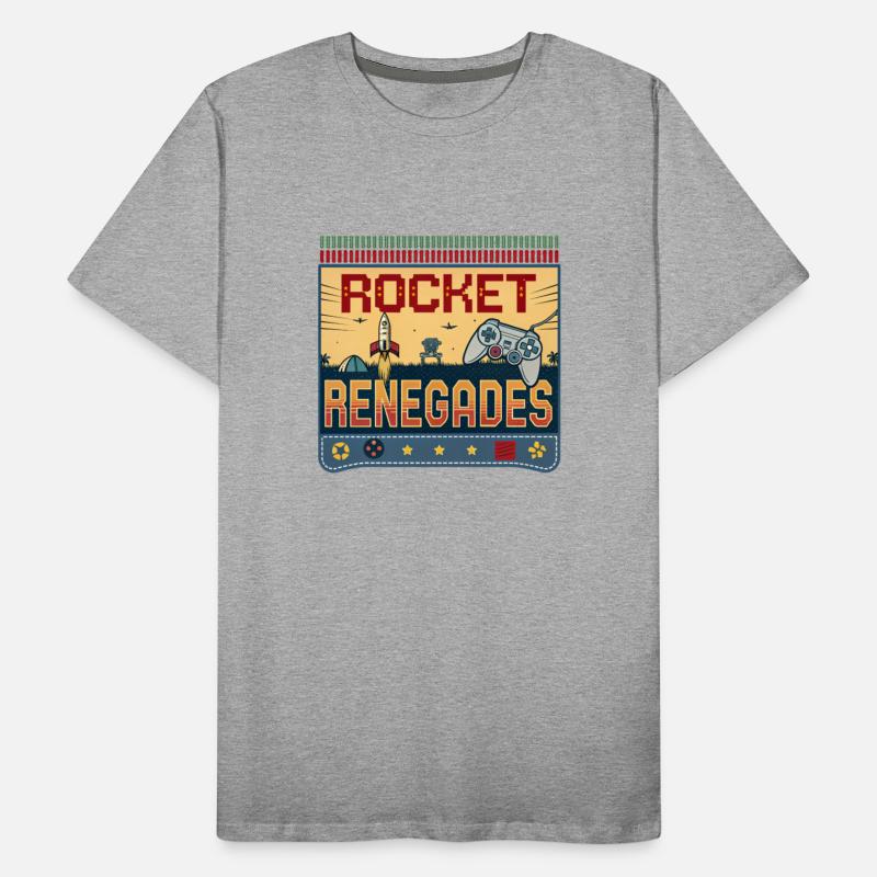 Rocket Renegades Vintage Arcade Game Tee