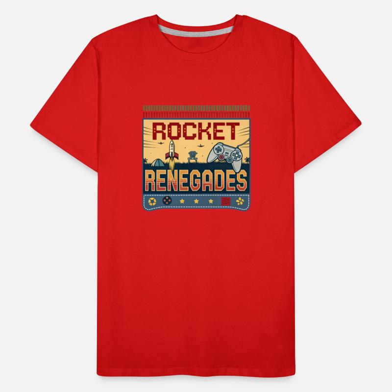 Rocket Renegades Vintage Arcade Game Tee