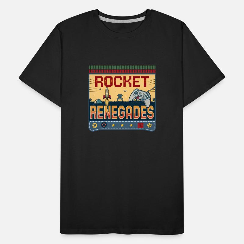Rocket Renegades Vintage Arcade Game Tee